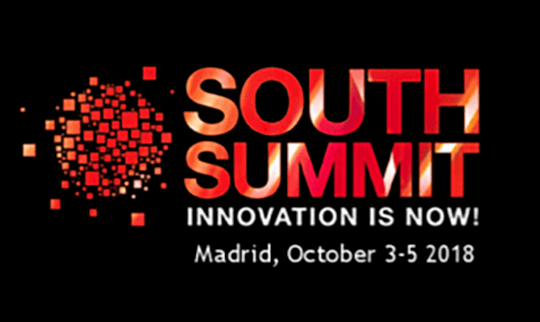 SENSIA CEO Francisco Cortés speaking at South Summit Madrid 2018.