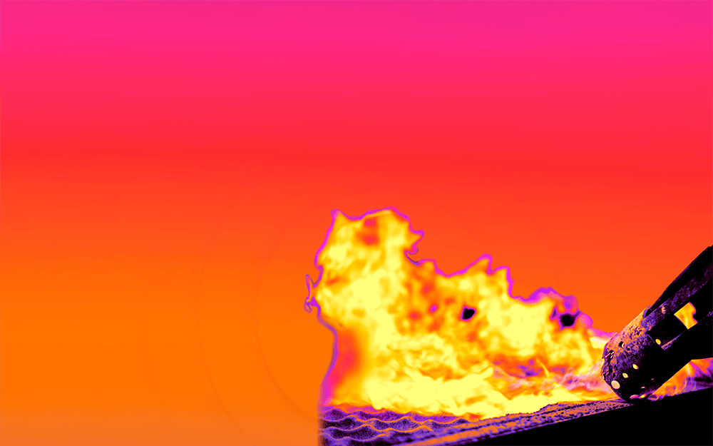 furnace monitoring with infrared