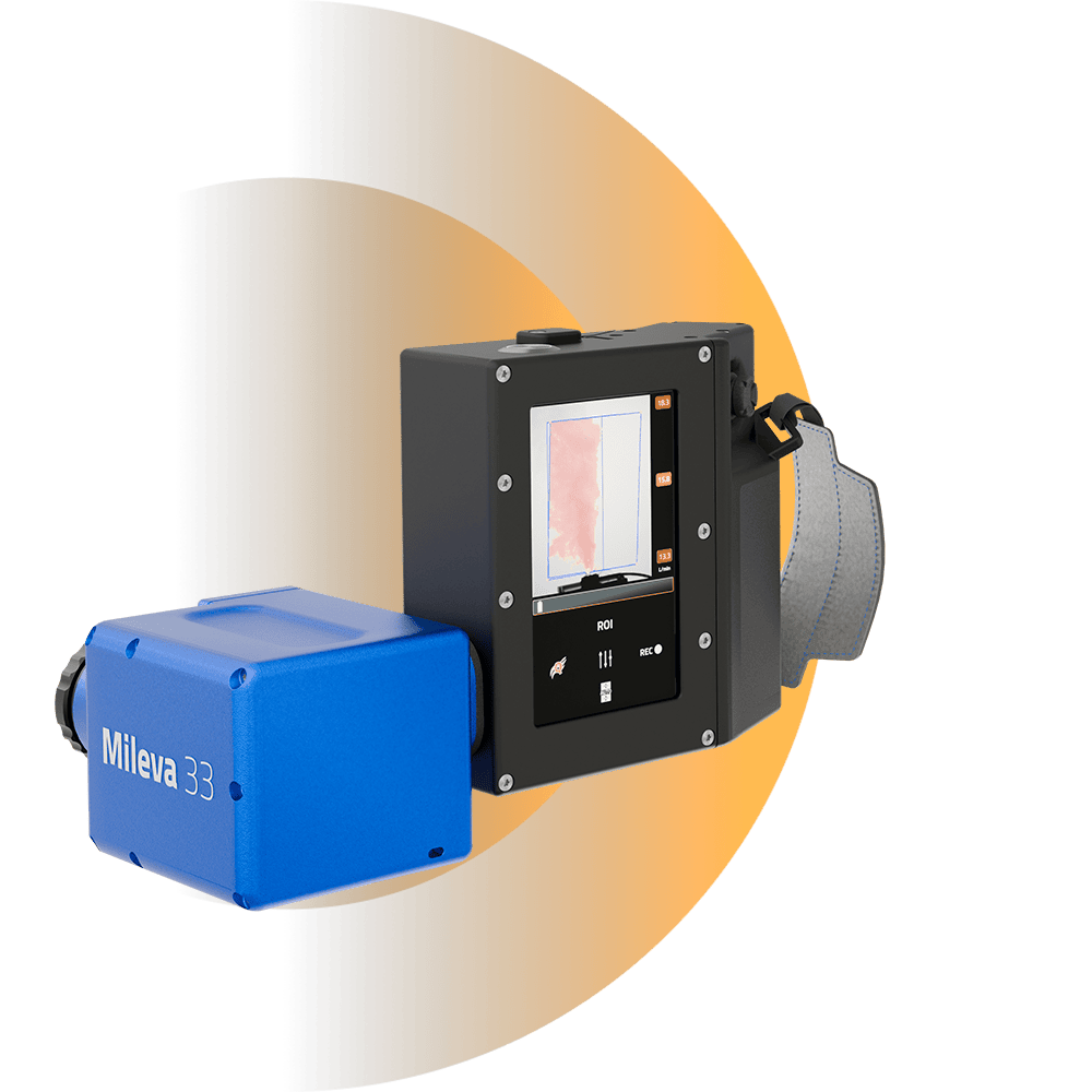 Thermal imaging camera for precise temperature measurement and diagnostics.
