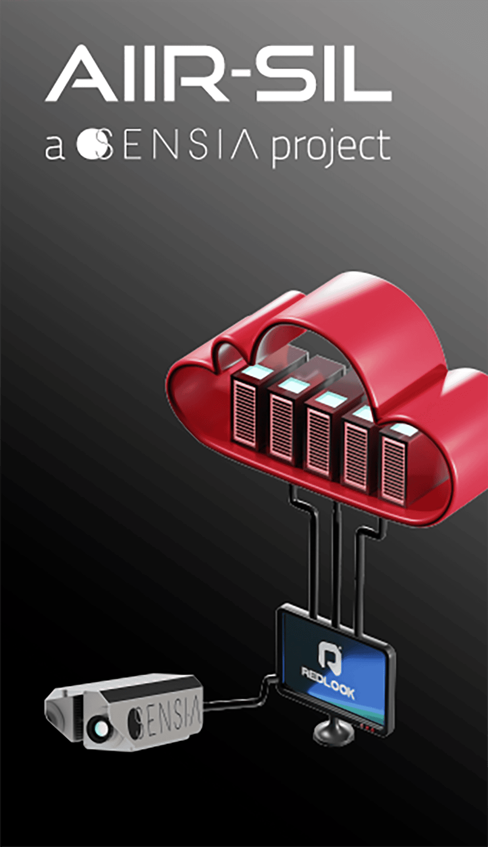 SENSIA AIR-SIL cloud data system for research and development.