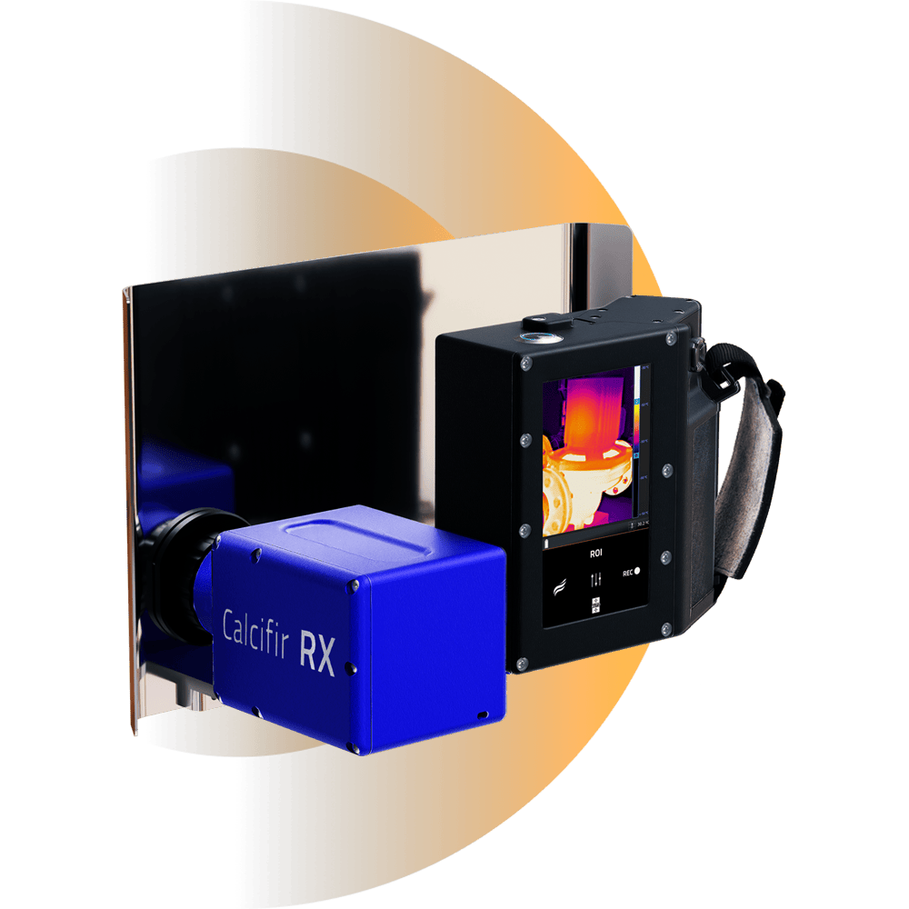 Thermal imaging device for precise mineral analysis in soil and plant health diagnostics.