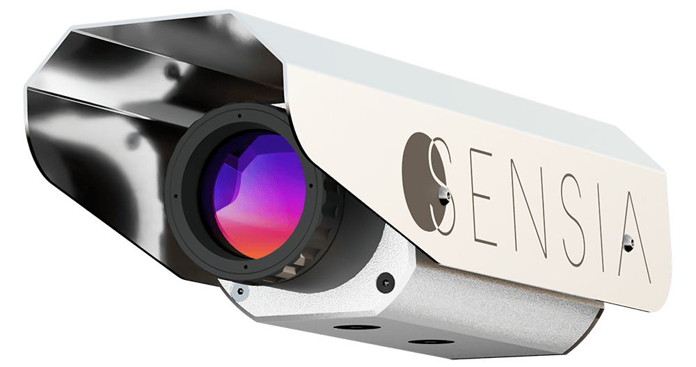 High-tech security camera for surveillance and monitoring.