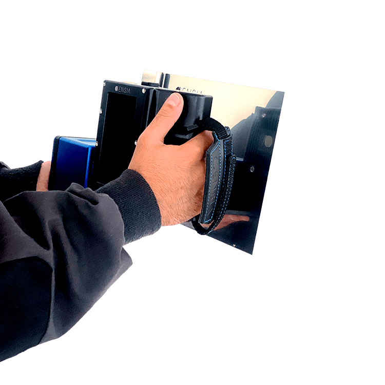 Inspection camera for furnace maintenance and repairs.